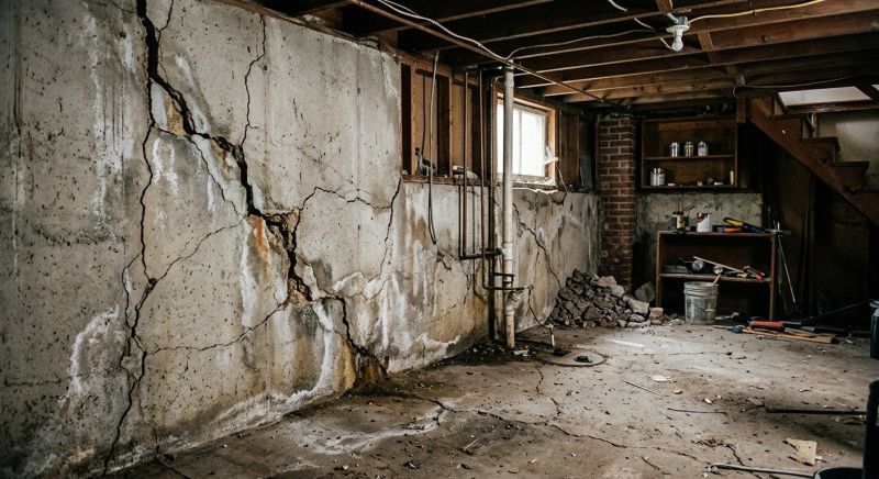 Basement Crack Repair in Brookline, MA