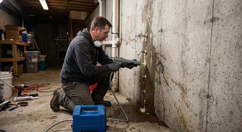Basement Foundation Repair in Malden, MA