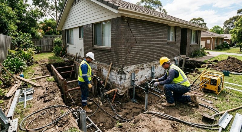 Building Foundation Repair in Brockton, MA