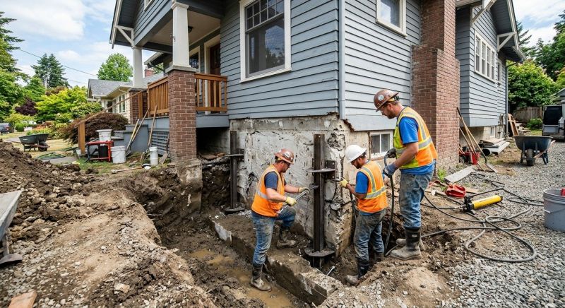 Building Foundation Repair in Danvers, MA