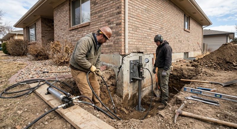 Building Foundation Repair in Foxboro, MA