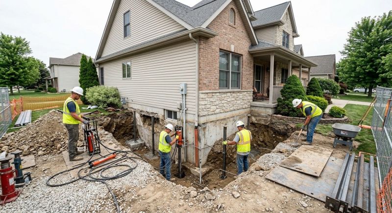 Building Foundation Repair in Holbrook, MA