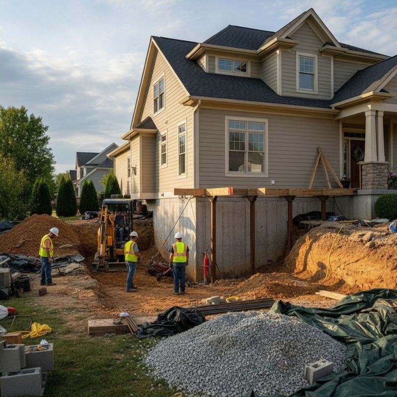 Building Foundation Repair in Lexington, MA