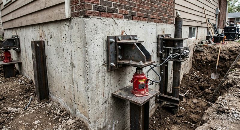 Concrete Foundation Leveling in Concord, MA