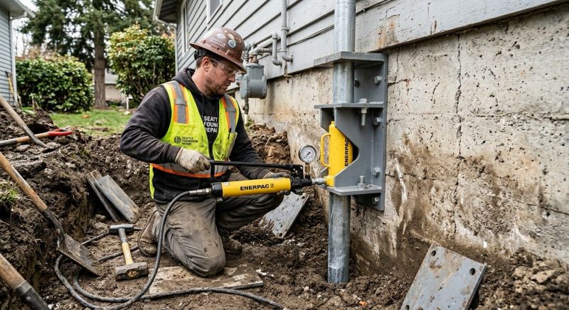 Concrete Foundation Leveling in Weymouth, MA