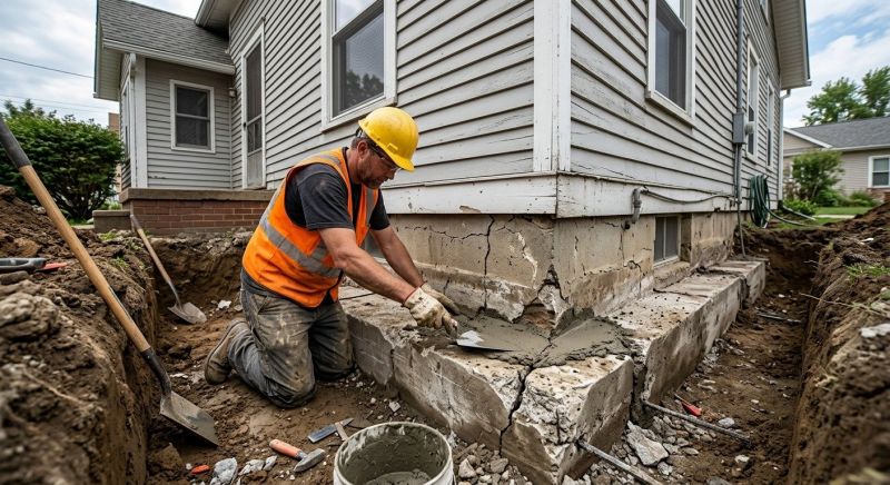 Concrete Foundation Repair in Billerica, MA