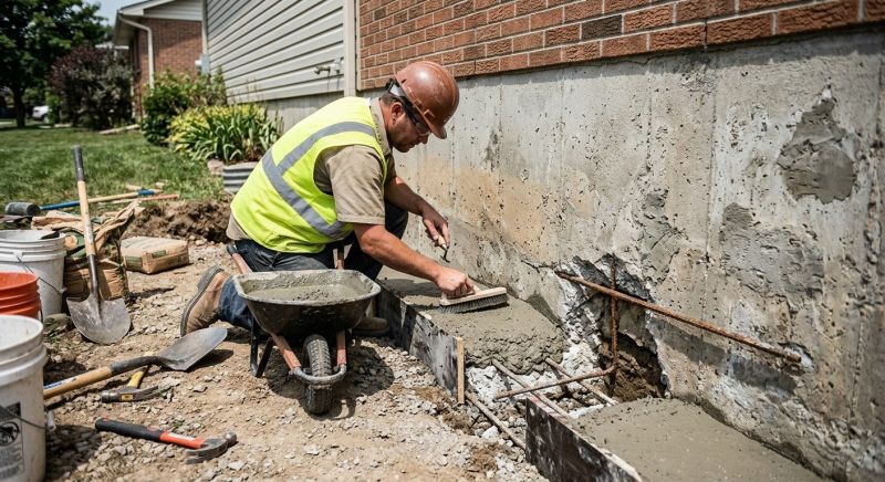 Concrete Foundation Repair in Danvers, MA
