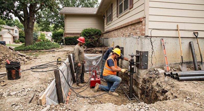 Cracked Foundation Repair in Essex County, MA