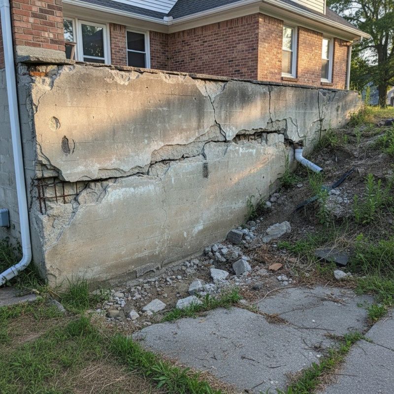 Cracked Foundation Repair in Hingham, MA