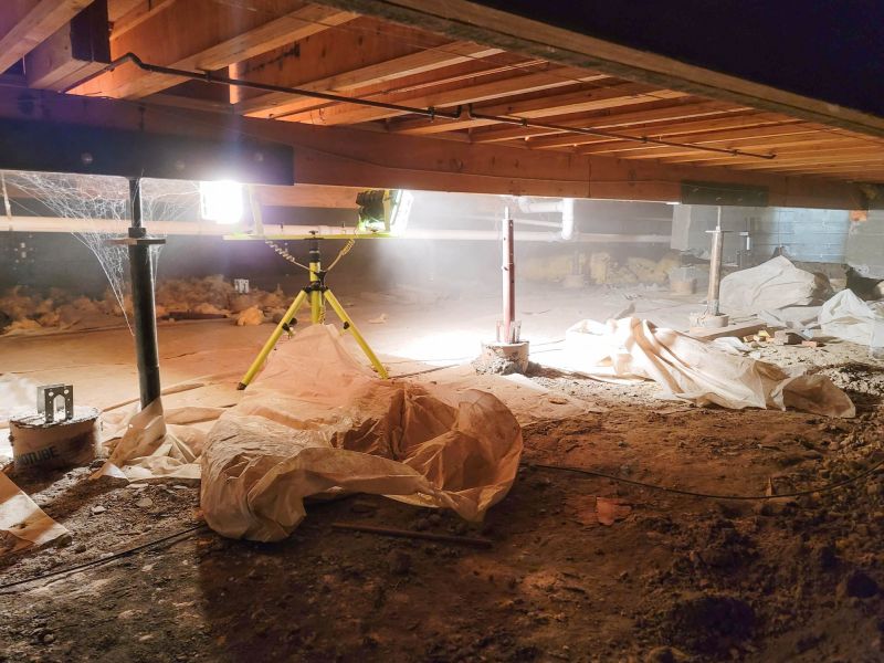 Crawlspace Foundation Repair in Cohasset, MA
