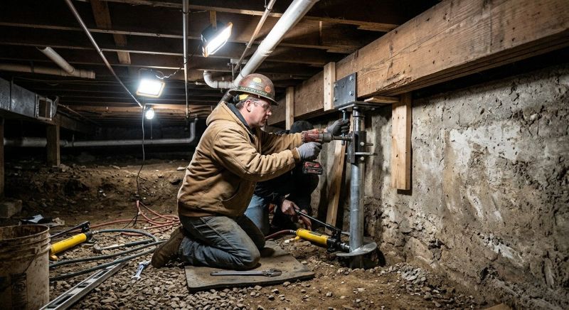 Crawlspace Foundation Repair in Everett, MA
