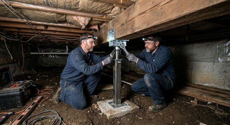 Crawlspace Foundation Repair in Saugus, MA