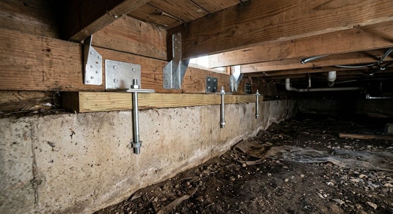 Crawlspace Structural Repair in Brookline, MA