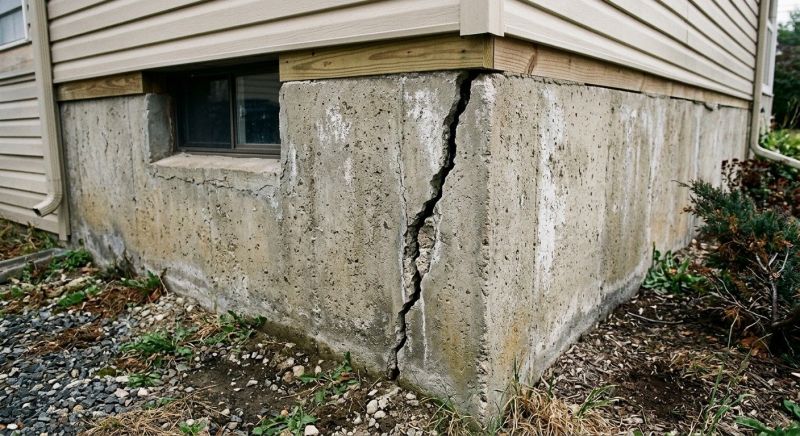 Foundation Crack Repair in Burlington, MA