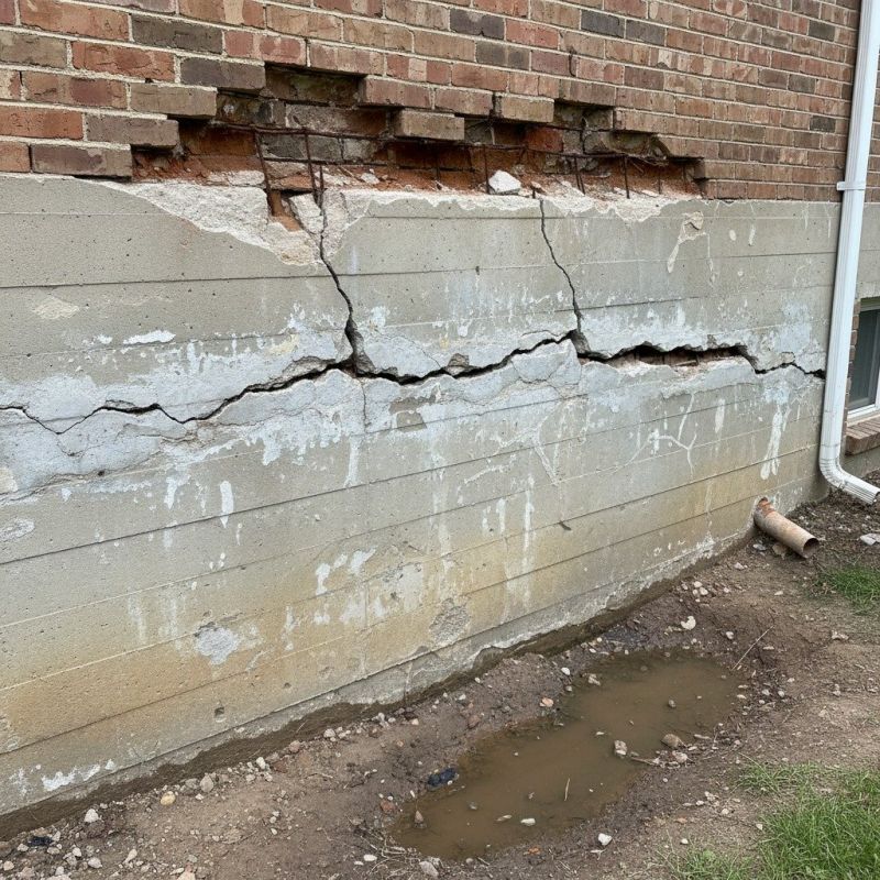 Foundation Damage Repair in Foxboro, MA