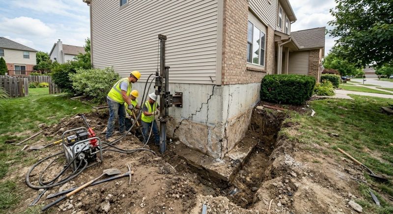 Foundation Damage Repair in Hanson, MA