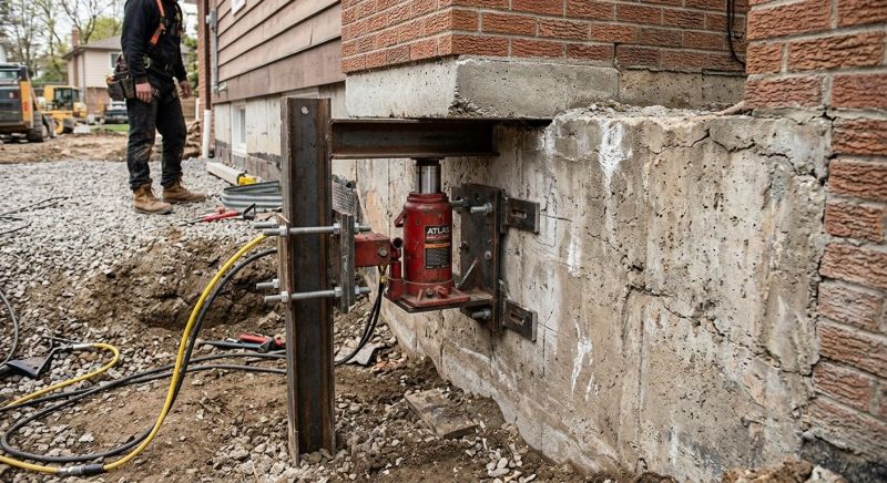 Foundation Jacking in Cambridge, MA