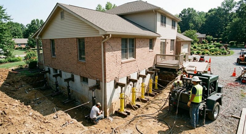 Foundation Jacking in Concord, MA