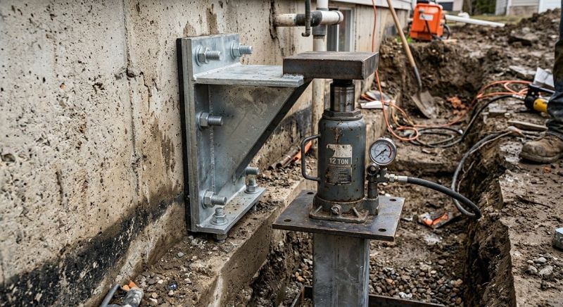 Foundation Jacking in Sherborn, MA