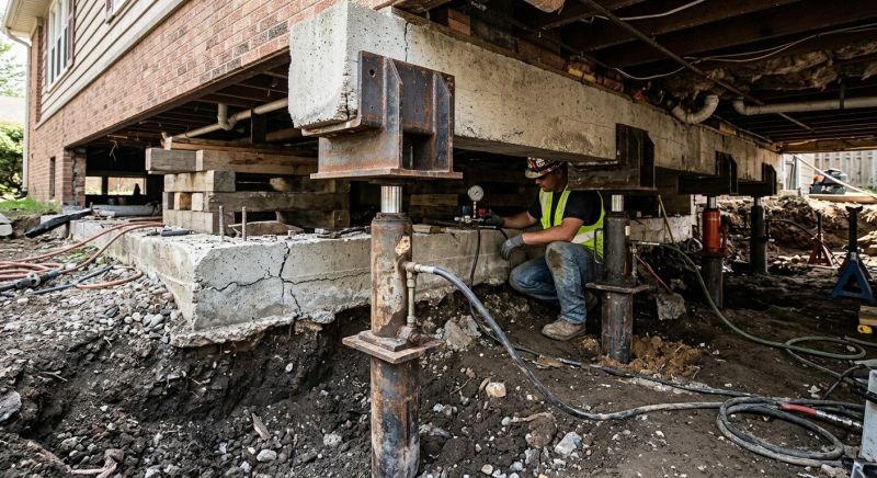 Foundation Lifting in Boston, MA