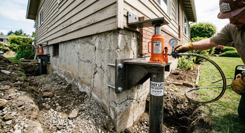 Foundation Lifting in Essex County, MA