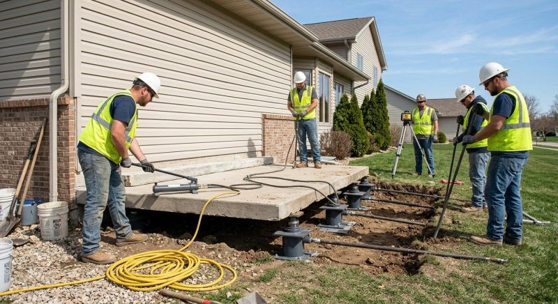 Foundation Lifting in Marlborough, MA