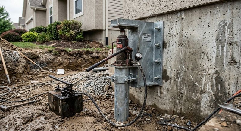 Foundation Pier Leveling in Brookline, MA
