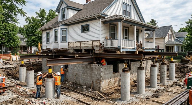 Foundation Raising in Braintree, MA