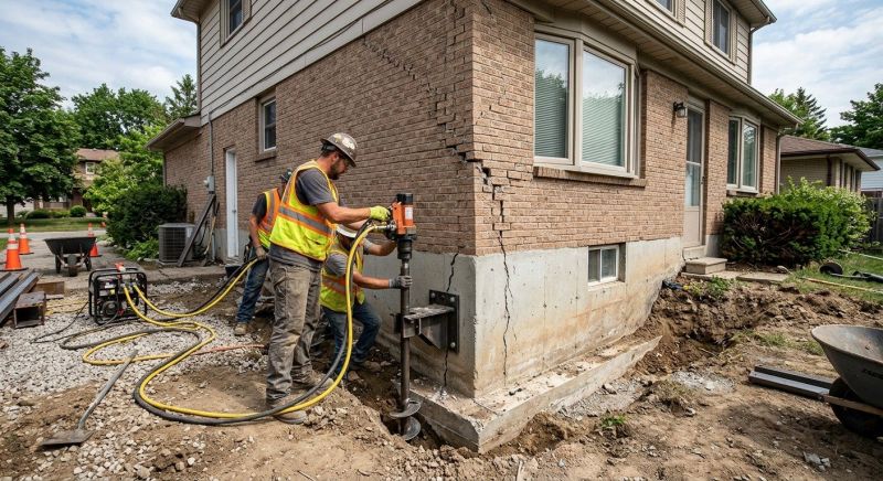Foundation Raising in Chelmsford, MA