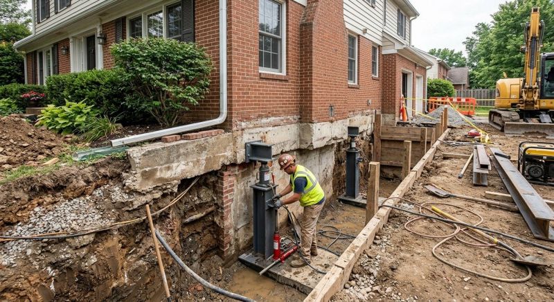 Foundation Raising in Dedham, MA