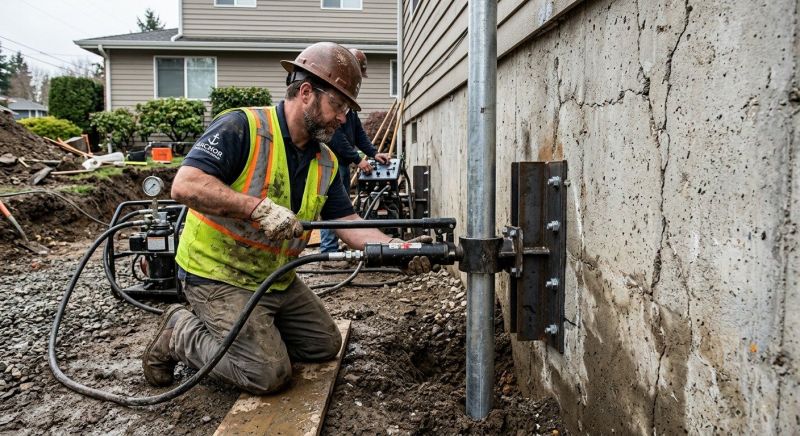 Foundation Releveling in Brookline, MA