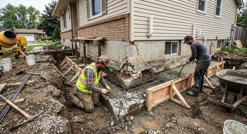 Foundation Repair in Hudson, MA