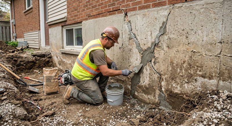 Foundation Repair in Brookline, MA