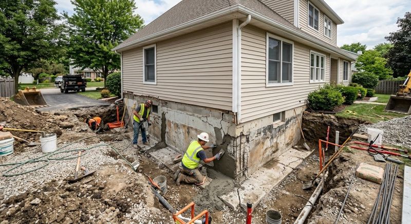 Foundation Restoration in Brookline, MA