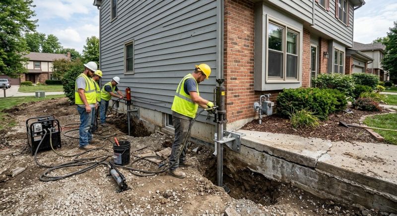 Foundation Stabilizing in Charlestown, MA