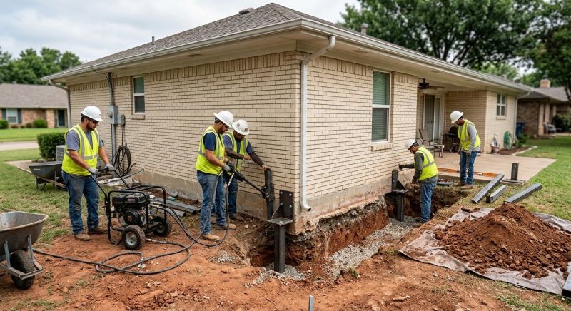 Foundation Stabilizing in Hingham, MA