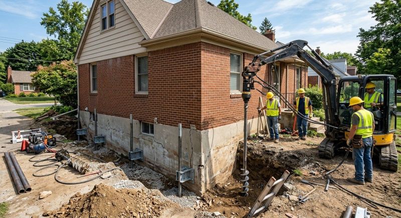 Foundation Stabilizing in Hull, MA