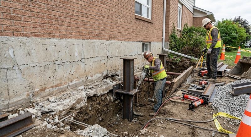 Foundation Structural Repair in Chelmsford, MA