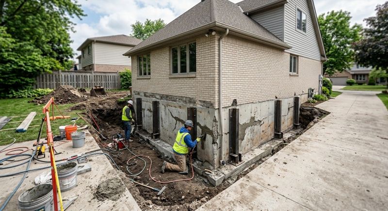 Foundation Structural Repair in Chestnut Hill, MA