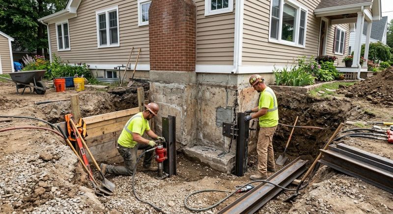 Foundation Structural Repair in Danvers, MA