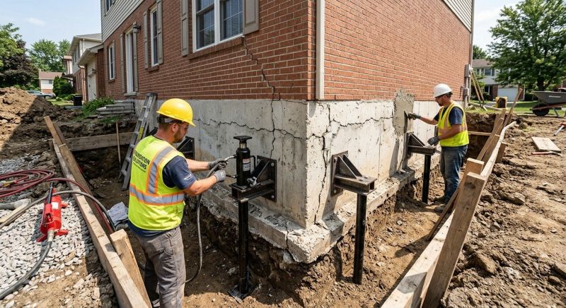 Foundation Structural Repair in Lincoln, MA
