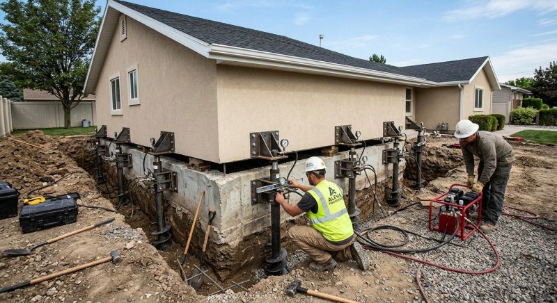 Home Foundation Leveling in Norwood, MA