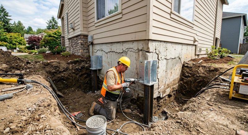 Home Foundation Repair in Charlestown, MA
