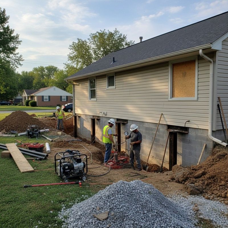 Home Foundation Repair in East Walpole, MA