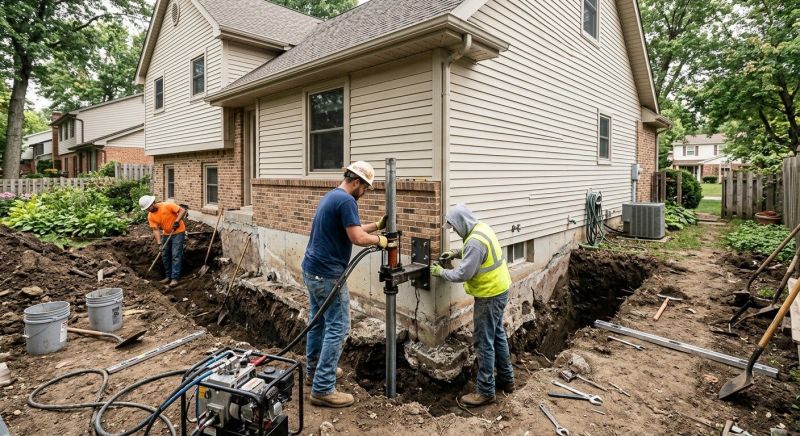 Home Foundation Repair in Sherborn, MA