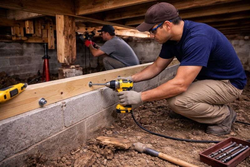 House Foundation Repair in Hopkinton, MA
