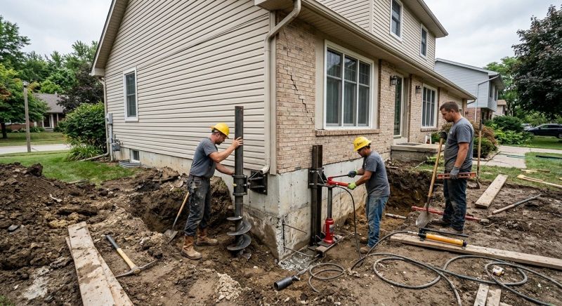 House Foundation Repair in Stoneham, MA