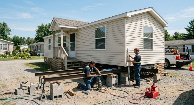 House Leveling in North Reading, MA