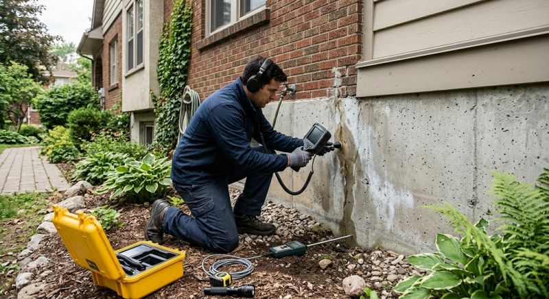 Leaking Foundation Repair in Brookline, MA