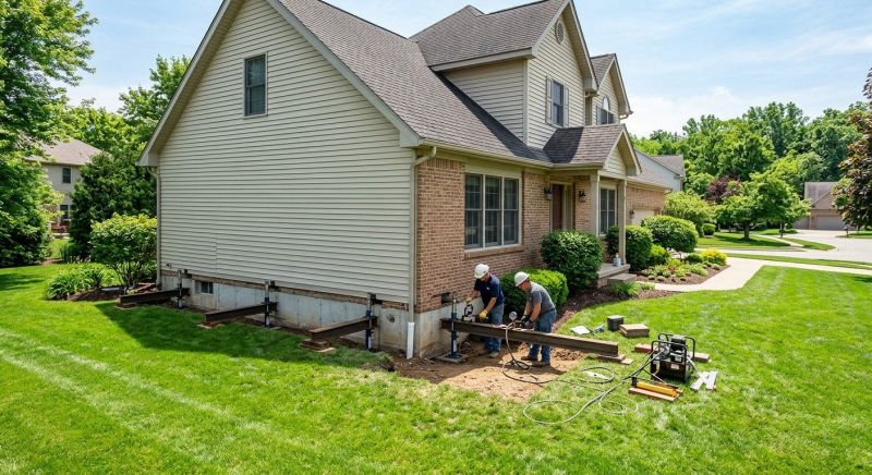 Settling Foundation Service in Hanover, MA